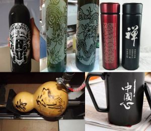 巴彦淖尔临河区酒瓶葫芦工艺品激光雕刻机